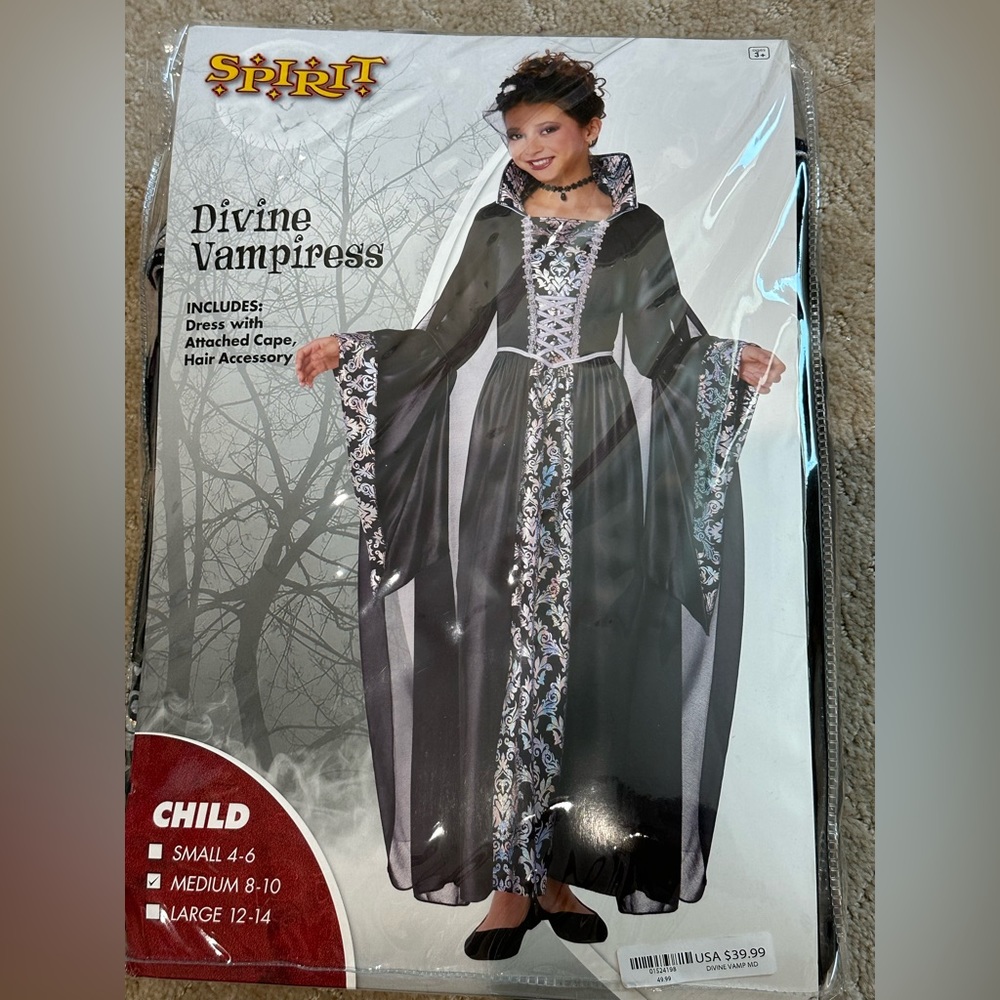 Divine Vampire Costume for girls.